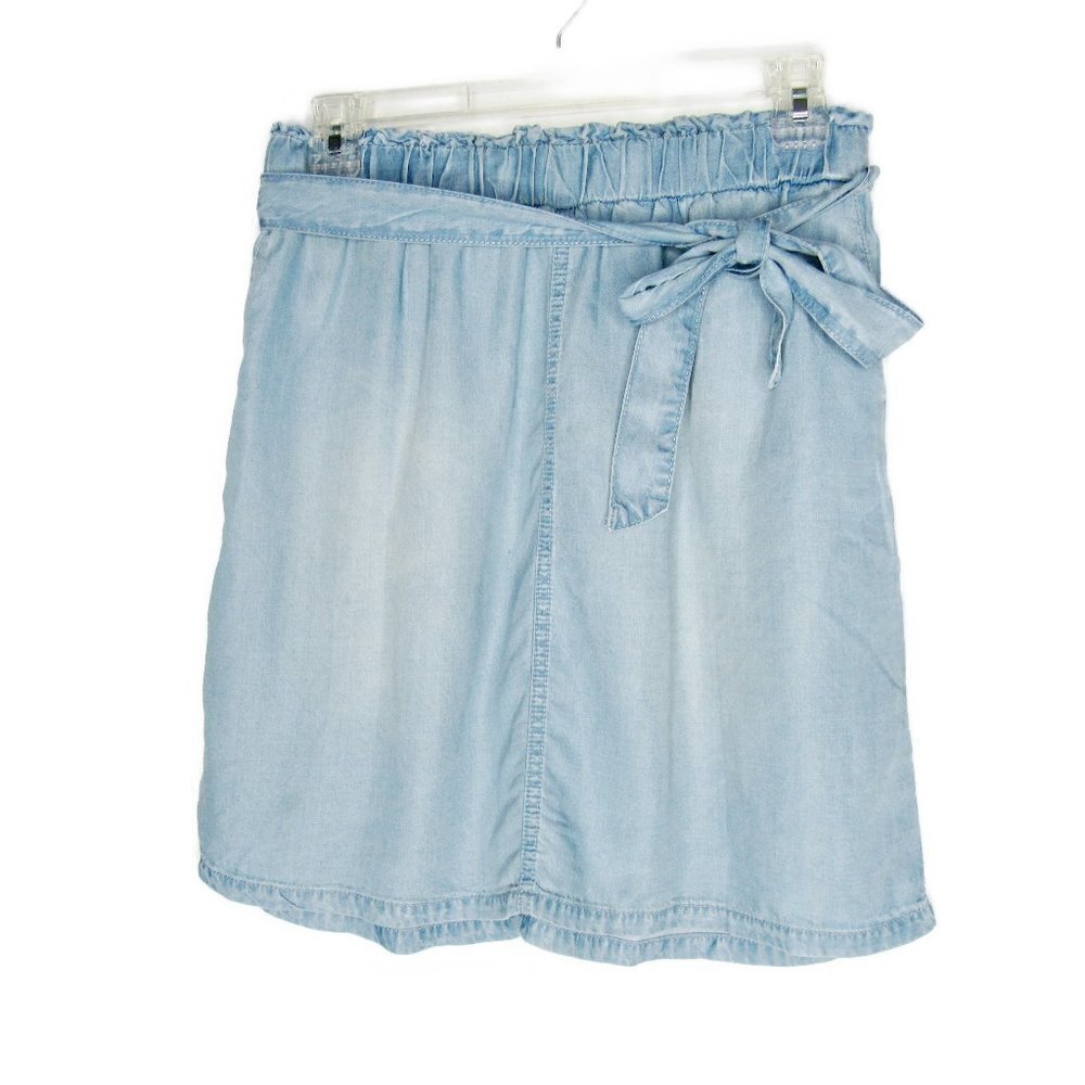 Harper - Blue Denim Mini Skirt - Size Small
